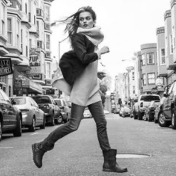 Sorel Black and Red Combat Boots - Picture 2 of 11